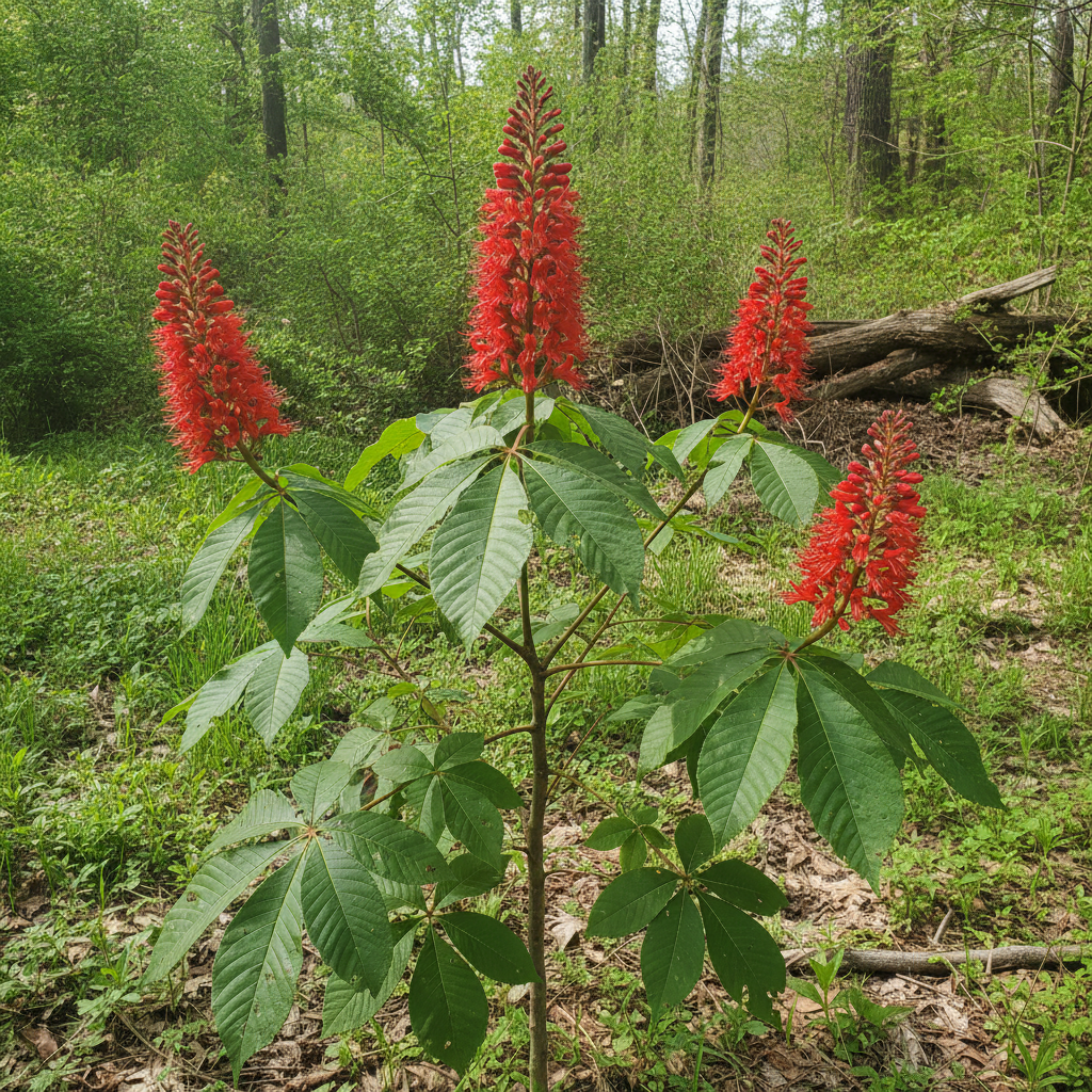 Red buckeye