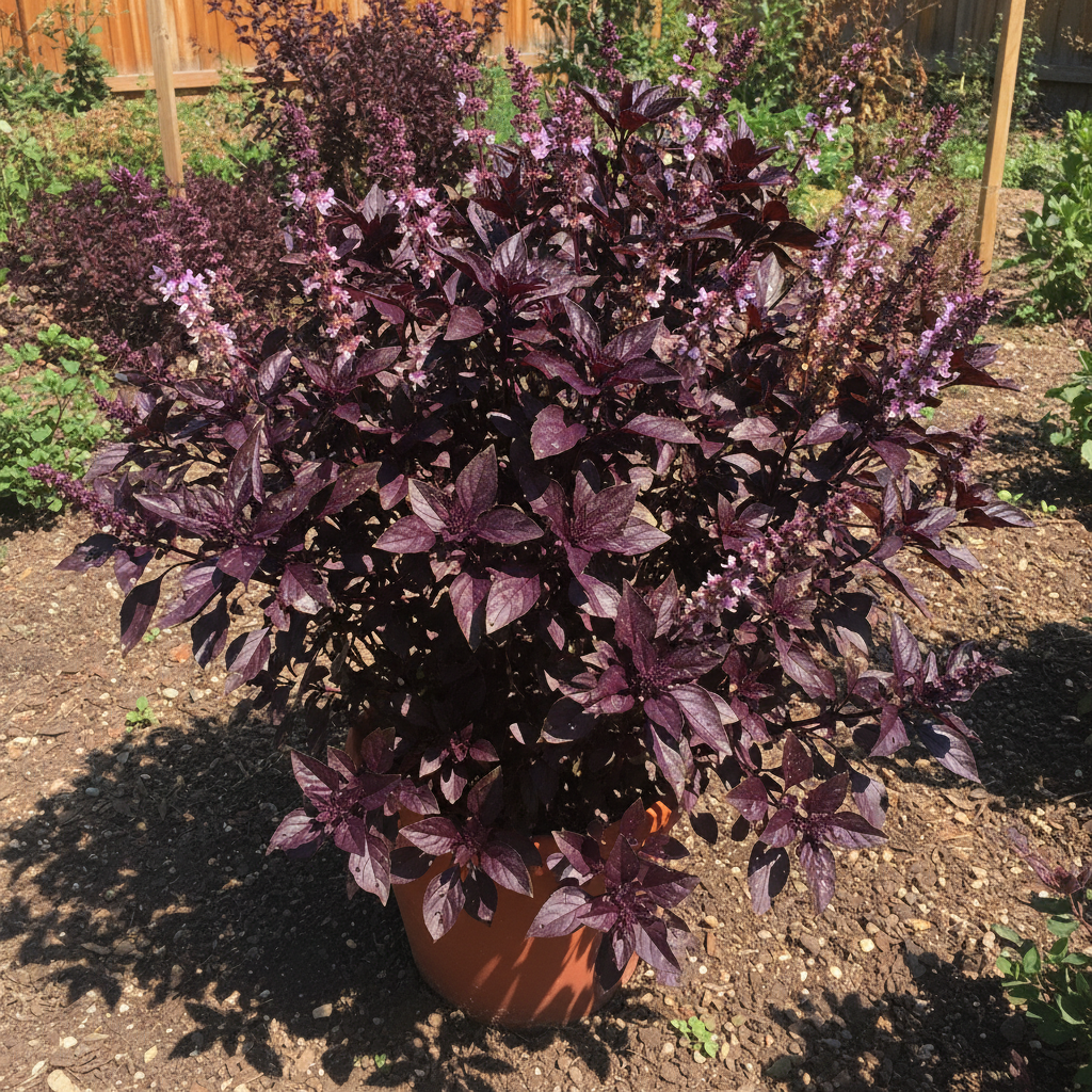 Red Rubin basil